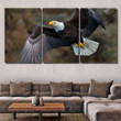 American Bald Eagle Flight Against Alaskan 1 Eagle Animals Premium Canvas Wall Art American Bald Womens White Canvas Slip On Shoes Huge Canvas For Drawing