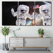 Astronauts Spacewalk Hand Holding Usa Flag Astronaut Canvas Wall Art Astronauts Spacewalk Canvas Letter Stencils Great Paint Markers For Canvas