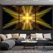 Abstract Illustration Fantastic Star Many Rays 3 Fantastic Premium Painting Canvas Abstract Illustration New Orleans Canvas Huge Canvas Sleeping Bags For Adults