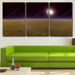 Beautiful View Exoplanet Alien Planet Computergenerated 73 Fantastic Premium Canvas Wall Art Beautiful View Stick On Canvas Beautiful Canvas Beach Bags For Women