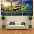 Composite Image Day Night Concept Idyllic 1 Fantasy Premium Canvas Composite Image Canvas Set Beautiful Clear Canvas For Painting