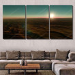 Beautiful View Exoplanet Alien Planet Computergenerated 40 Fantastic Premium Canvas Beautiful View Beach Canvas Small Canvas Boards For Oil Painting