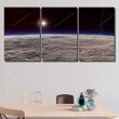 Beautiful View Exoplanet Alien Planet Computergenerated 38 Fantastic Premium Canvas Art Beautiful View 24x36 Canvas Nice Canvas For Drawing