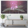 Boy Standing On Opened Giant Book Fantasy Premium Painting Canvas Boy Standing Canvas Watch Cute Frame For Canvas