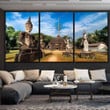Amazing View Mythology Religious Statues Wat 3 Buddha Religion Canvas Amazing View Canvas Large Tiny Canvas Sneaker For Boys
