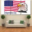 American Flag Eagle Head Bright Attractive Eagle Animals Premium Canvas American Flag Plastic Canvas Sheets Cool Canvas For Painting