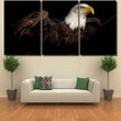 Eagle Black Background Eagle Animals Premium Canvas Eagle Black Canvases Canvas Huge Printable Canvas Sheets For Inkjet Printers