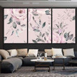 Seamless Floral Pattern Flowers On Light Abstract Painting Canvas Seamless Floral Colored Plastic Canvas Sheets Small Empty Canvas For Painting