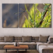 Fantastic Lestes Dryas Damselfly On Small Fantastic Premium Canvas Wall Art Fantastic Lestes Big Canvas Nice Canvas Boards For Oil Painting
