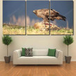 Golden Eagle Aquila Chrysaetos Fed By Eagle Animals Premium Canvas Golden Eagle Set Canvas Small Large Canvas For Painting