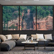 Leshan Giant Buddh A1 Buddha Religion Painting Canvas Leshan Giant Watercolor Canvas Huge Empty Canvas For Painting