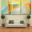 Abstract Painting Partly Hard Edged Geometric Abstract Canvas Abstract Painting Framed Canvas Funny Canvas Boards For Painting Kids