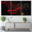 Drummer Playing Drum Set Concert On Drum Music Painting Canvas Drummer Playing Art Canvas Set Fun Canvas Sneaker For Boys