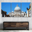 Saint Pierre Cathedral Vatican Rome Italy Jesus Christian Canvas Saint Pierre Plastic Canvas Sheets Small Canvas Boards For Painting