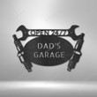 Dad's Garage Sign Dad's Garage Halloween Yard Signs Puny Shop Signs For Garage