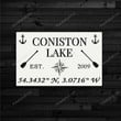Personalised Rectangular Metal Boat House Sign Personalised Rectangular Metal Shop Signs Plain Vintage Signs For Garage