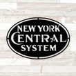 New York Central System Railroad Logo Metal Signs New York Signs With Names Small Personalized Name Signs For Home Decor