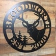 Personalized Deer Sign Personalized Deer Garage Signs Shapely Farmhouse Signs For Kitchen