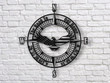 Compass Metal Signs Compass Metal Large Vintage Tin Signs Fun Decorative Signs For Wall