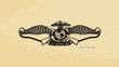 Corpsmen Fleet Marine Force (fmf) Badge Metal Sign Corpsmen Fleet Coffee Sign Funny Cute Metal Beer Signs For Bar Decor