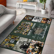 100th Green Bay Packers Fan Made Area Rugs 100th Green Dallas Cowboys Bathroom Rugs Huge Room Rugs For Bedroom