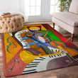 Music Area Rug Music Personalized Rugs Cute Circle Rugs For Living Room