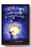 All Secrets In The World Canvas Art All Secrets Cotton Canvas Painting Cool Paints For Canvas