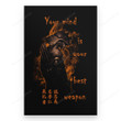 Samurai Canvas Your Mind Is Canvas Wall Art Samurai Canvas Canvas Oil Plain Clear Canvas For Painting
