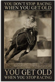 Vintage Cowgirl Racingdont Stop Racing Canvas Art Vintage Cowgirl Sports Canvas Wall Art Huge Canvas Boards For Oil Painting