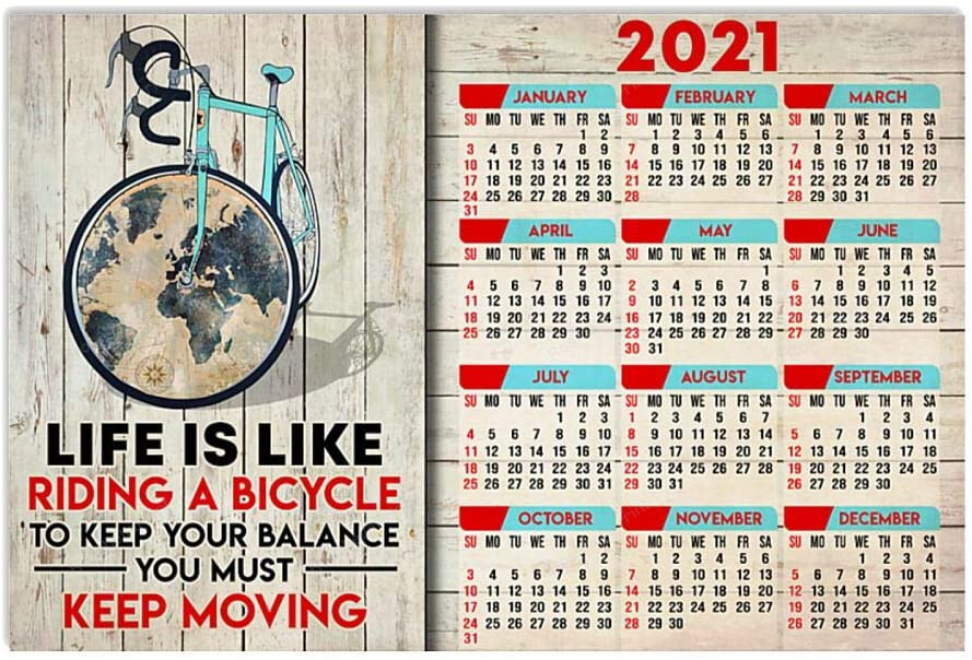 Vintage Cycling Calendar 2021 Life Canvas Vintage Cycling Canvas Bella Canvas Tshirts Fun Canvas App For Students