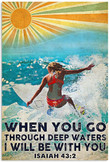 Vintage Girl Surfing I Will Canvas Art Vintage Girl Canvas Pouch Bulk Elegant Canvas Panels For Kids