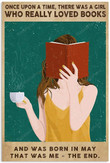 Vintage Girl Reading Book And Painting Canvas Vintage Girl Bulk Canvas Wonderful Canvas For Drawing