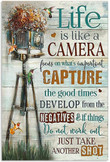 Vintage Life Is Like A Canvas Vintage Life Canvas Easel Gorgeous Large Canvas For Painting