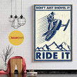 Vintage Man Riding Snowcross Dont Painting Canvas Vintage Man Colored Plastic Canvas Sheets Nice Empty Canvas For Painting
