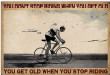 Vintage Man Riding Bicycle You Canvas Wall Art Vintage Man Cigar Canvas Cool Gold Paint For Canvas