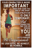 Vintage Running Your Character Is Canvas Wall Art Vintage Running Square Canvas Attractive Canvas For Acrylic Painting