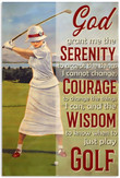 Vintage Woman Golf God Grant Canvas Art Vintage Woman Framed Canvas Wall Art Ready To Hang Attractive Canvas Boards For Painting 24 X 36