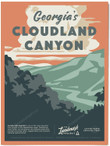 Visit To Cloudland Canyon State Canvas Visit To Tiny Canvas Elegant Plaster For Canvas Painting