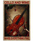 Violin Canvas Cello And Wine Canvas Violin Canvas Quilted Canvas Vest Huge Frame For Canvas