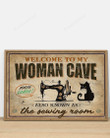 Welcome To My Woman Cave Painting Canvas Welcome To Canvas Picture Fit Rectangle Canvas For Painting