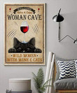 Welcome Woman Cave Wild Women Canvas Wall Art Welcome Woman Rainy City Canvas Funny Canvas For Painting