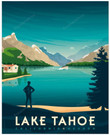 Visit To Lake Tahoe California Canvas Visit To Kids Canvas Shapely Gold Paint For Canvas