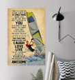 Wind Surfing Today Is A Painting Canvas Wind Surfing Big Canvas Funny Canvas For Painting
