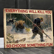 Wild Hunter Battle Everything Will Canvas Art Wild Hunter Canvas Painter Gorgeous Canvas Sheets For Painting
