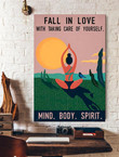 Women Yoga Mind Body Spirit Canvas Women Yoga 24x36 Canvas Elegant Painting Canvas For Kids