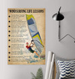 Windsurfing Life Lessons Canvas Art Windsurfing Life Painters Canvas Big Canvas Boards For Oil Painting