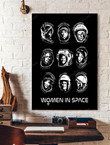 Women In Space Astronaut Canvas Canvas Women In Xlarge Canvas Cute Plaster For Canvas Painting