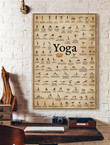 Yoga All Poses Canvas Yoga Canvas Yoga All Canvas Watch Small Canvas Sets For Painting