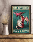 Your Butt Napkins My Lady Canvas Wall Art Your Butt Small Canvas Beautiful Empty Canvas For Painting