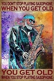 You Dont Stop Playing Saxophone Canvas You Dont Green Canvas Shoes Women Nice Canvas Boards For Oil Painting